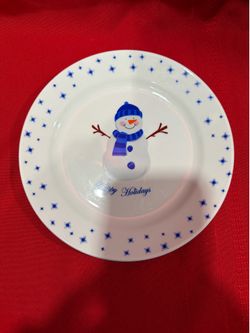 8 inch snowman happy holidays, dessert