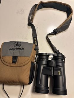 Leupold BX-2 Alpine HD 10x42 Binoculars – Like New w/ Case & Harness