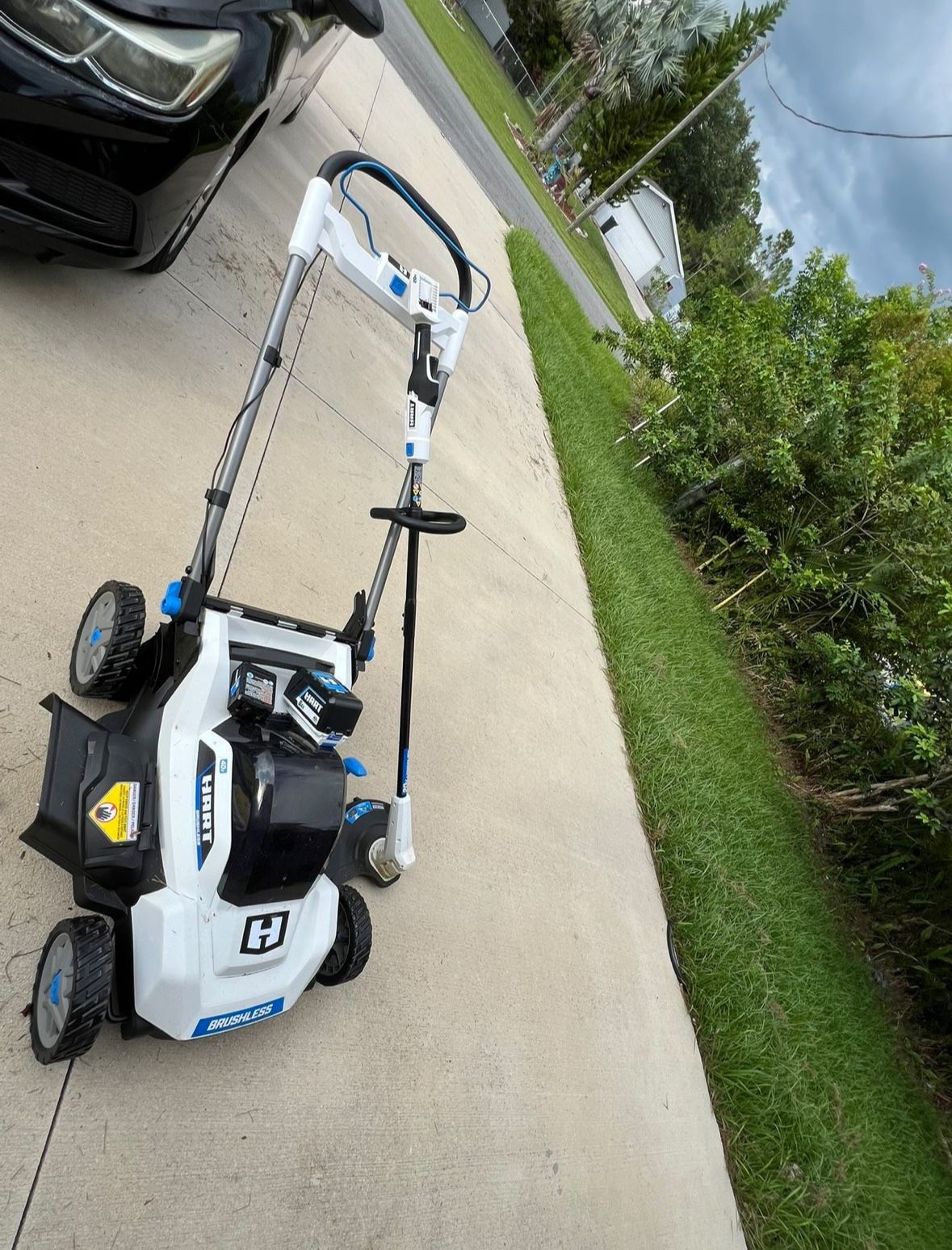 Electric Mower, Trimmer & Batteries