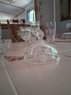 Crystal candy dish