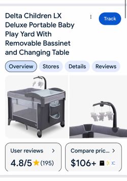 Delta Children’s pack and play