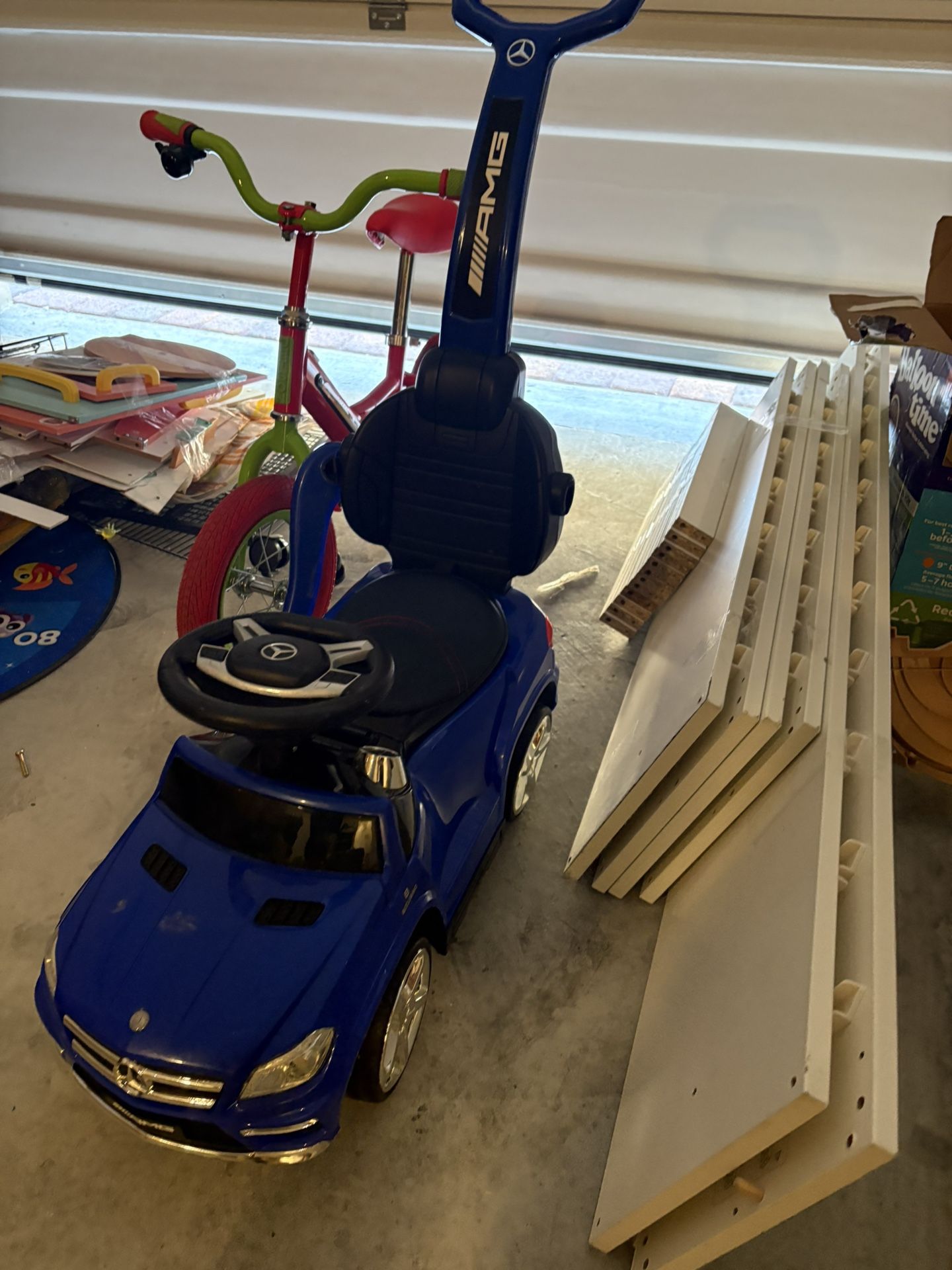 Mercedez baby pull car with music