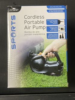 Cordless portable air pump - Bomba De Aire Inalámbrico 