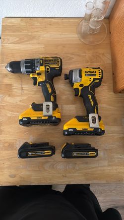 Dewalt drill and impact