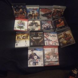 "PS3" Games...Fighting Games, Sports Games, and a Few Others