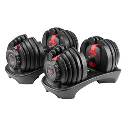 Bow flex adjustable dumbbells