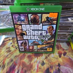 Grand Theft Auto 5 V Microsoft Xbox 1 One Complete In Box CIB Tested Rockstar