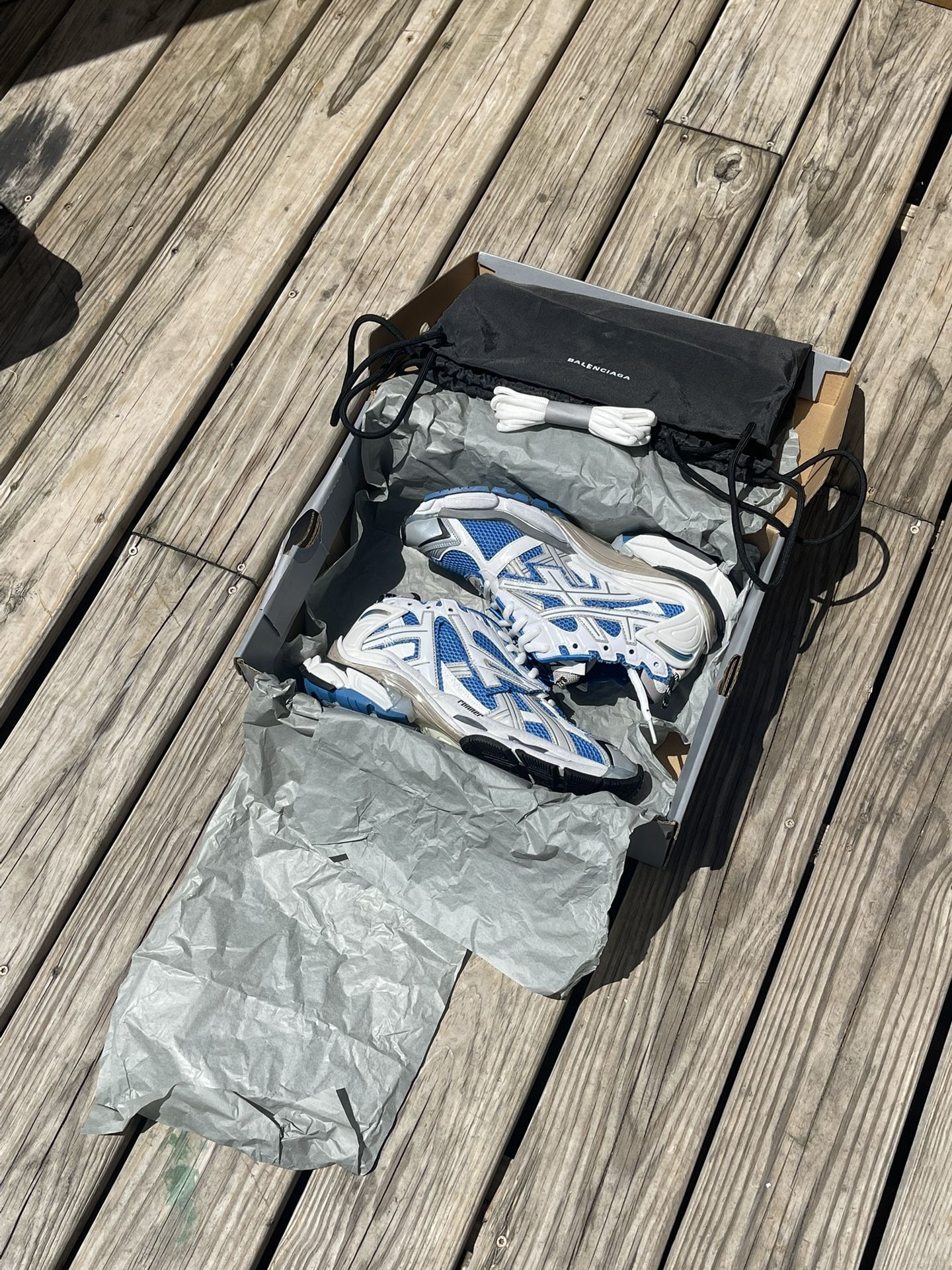 Blue Grey Runners * BEST OFFER *