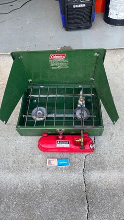 Coleman two burner stove