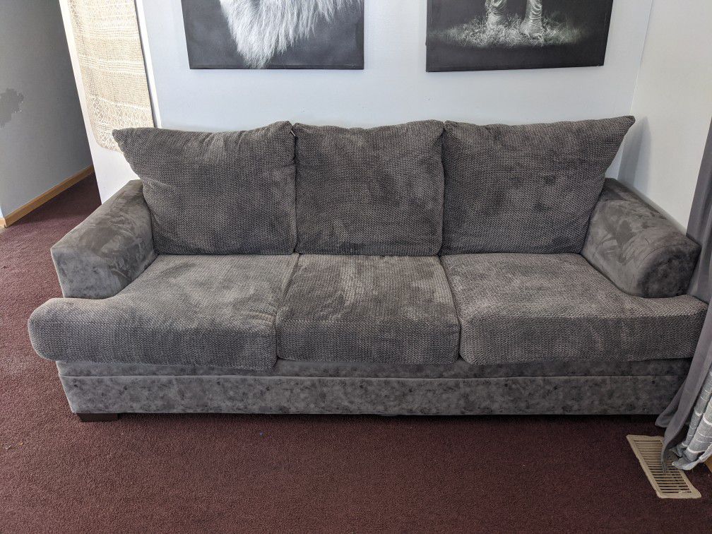 Nice gray couch