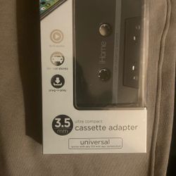 iHome|power, 3.5mm Ultra Compact Cassette Adapter 