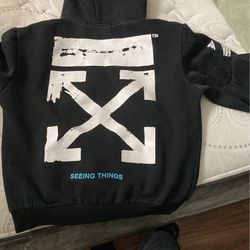 Off White Hoodie (; Medium Black  Make An Offer N I Might Just Look Out For U (: 