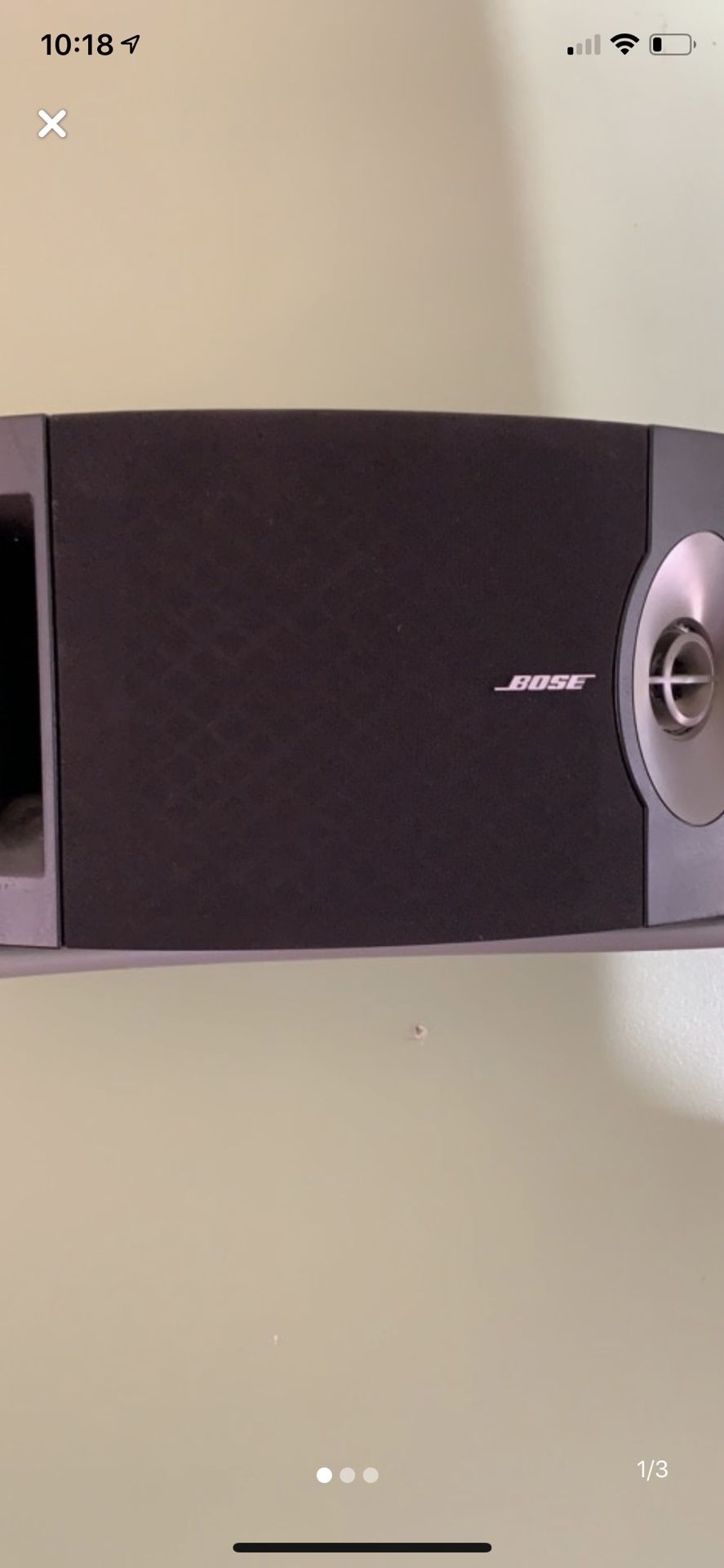 Bose 201 speakers