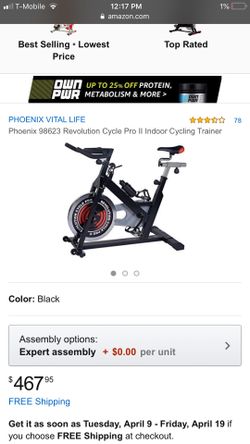 Phoenix 98623 revolution cycle sale pro ii indoor cycling trainer