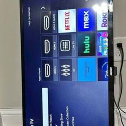 40 Inch Smart TV With Remote 