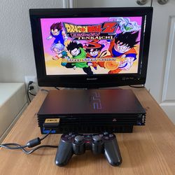 PlayStation 2 (Like New) PS2, 2tb 612 Games😃 Comes With FMCB 64mb Memory Card, 1 Controller And Cords READ DESC