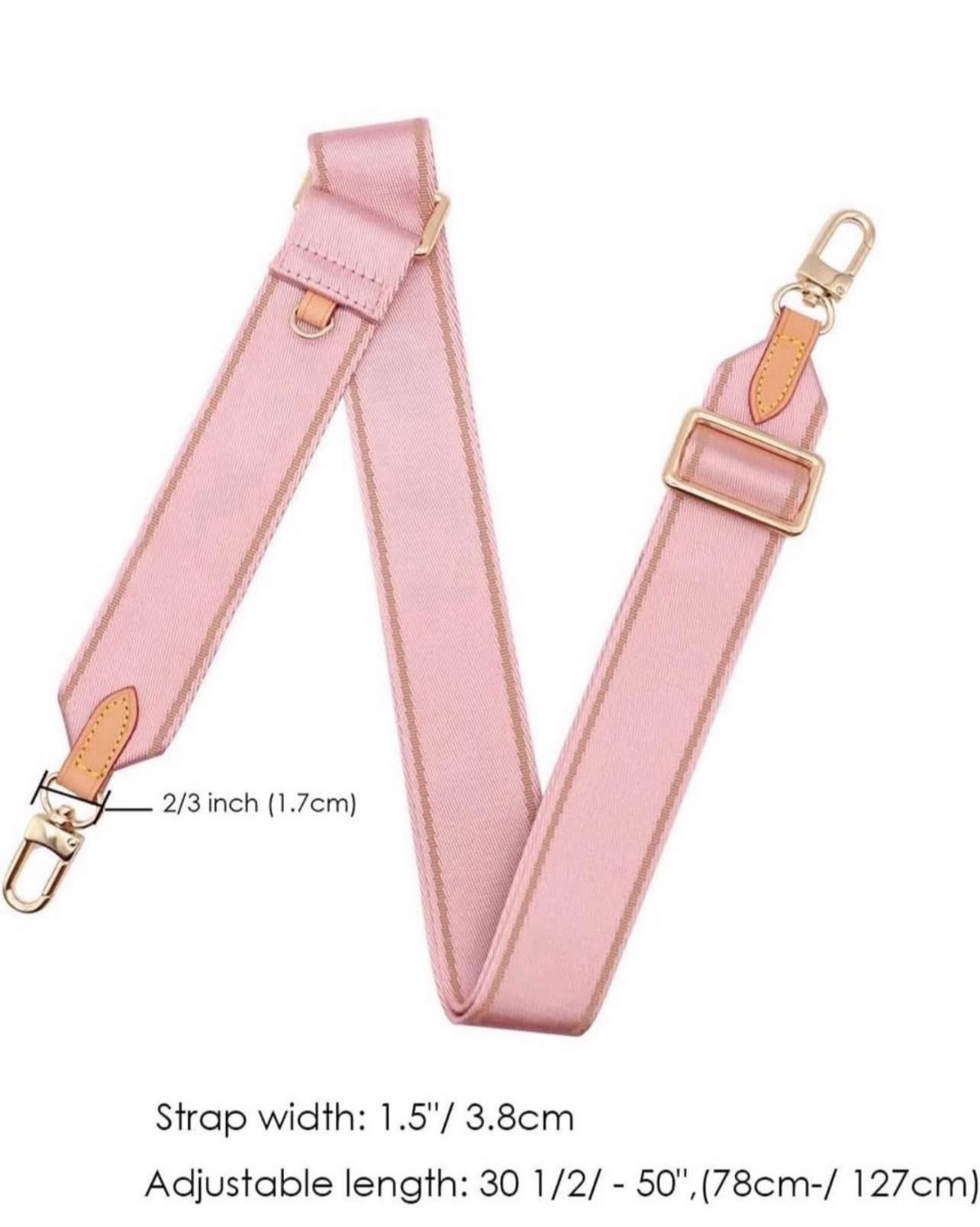 Canvas bag strap accessories PINK