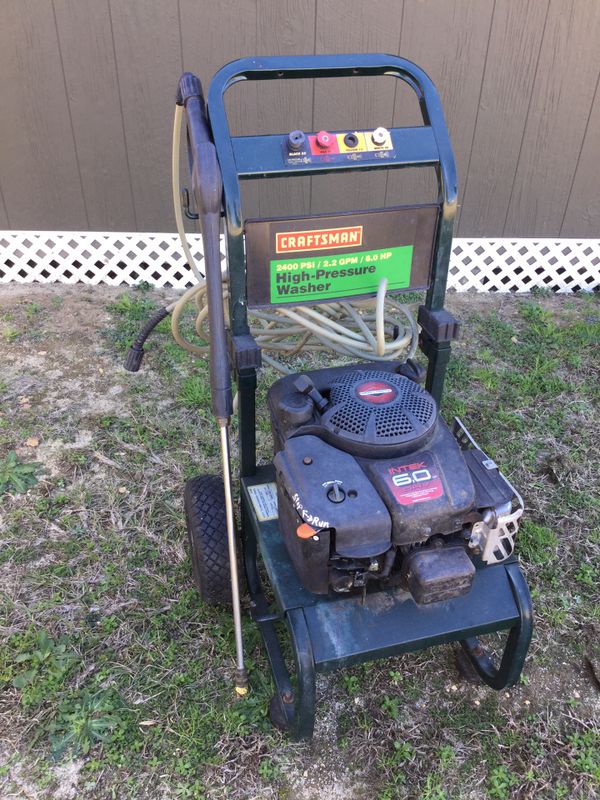 Craftsman 2400 psi pressure washer for Sale in Clayton, NC - OfferUp