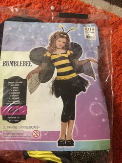 Halloween costume bumblebee