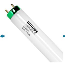 Phillips 32 Watt 4ft. Alto T8 30 Pack Light Bulbs