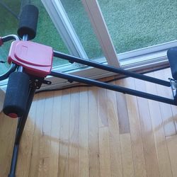 (Workout Bundle+ Hoverboard ) Adjustable Dumbbells, Ab Machine, Push Up Trainer + Accessories 
