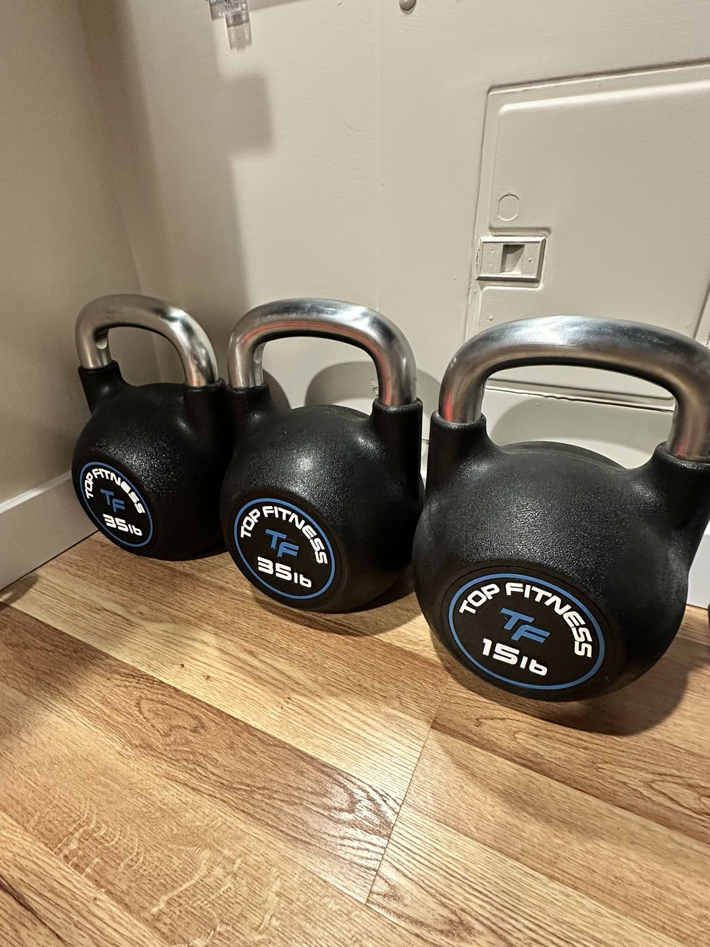 Kettlebells, Set Of 3