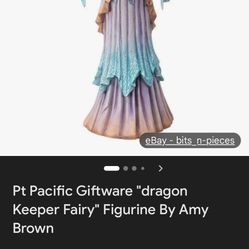Dragon Keeper Fairy Pacific Giftware