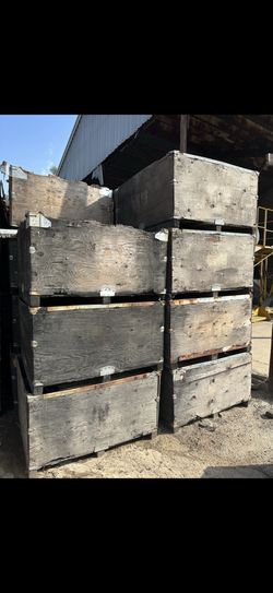 Wood Fruit Bins
