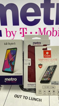 LG STYLO 5 WITH ACCESSORIES !! For only