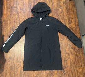 Vans Black Puffer Coat - Size Medium