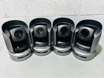 LOT OF 4:  SONY BRC-H700 PTZ Video Camera - UNITS ONLY USED AS IS