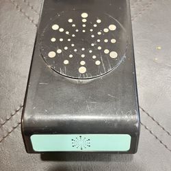 EK Success LARGE RADIANT CIRCLES Flat lock down punch Fireworks Snow  