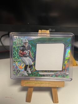 Josh Jacobs Spectra Patch Card 
