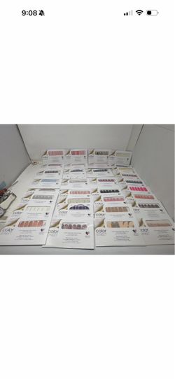 New Sealed Lot 48 sets Color Street Nail Polish Strips Lot, Multicolor Glitters