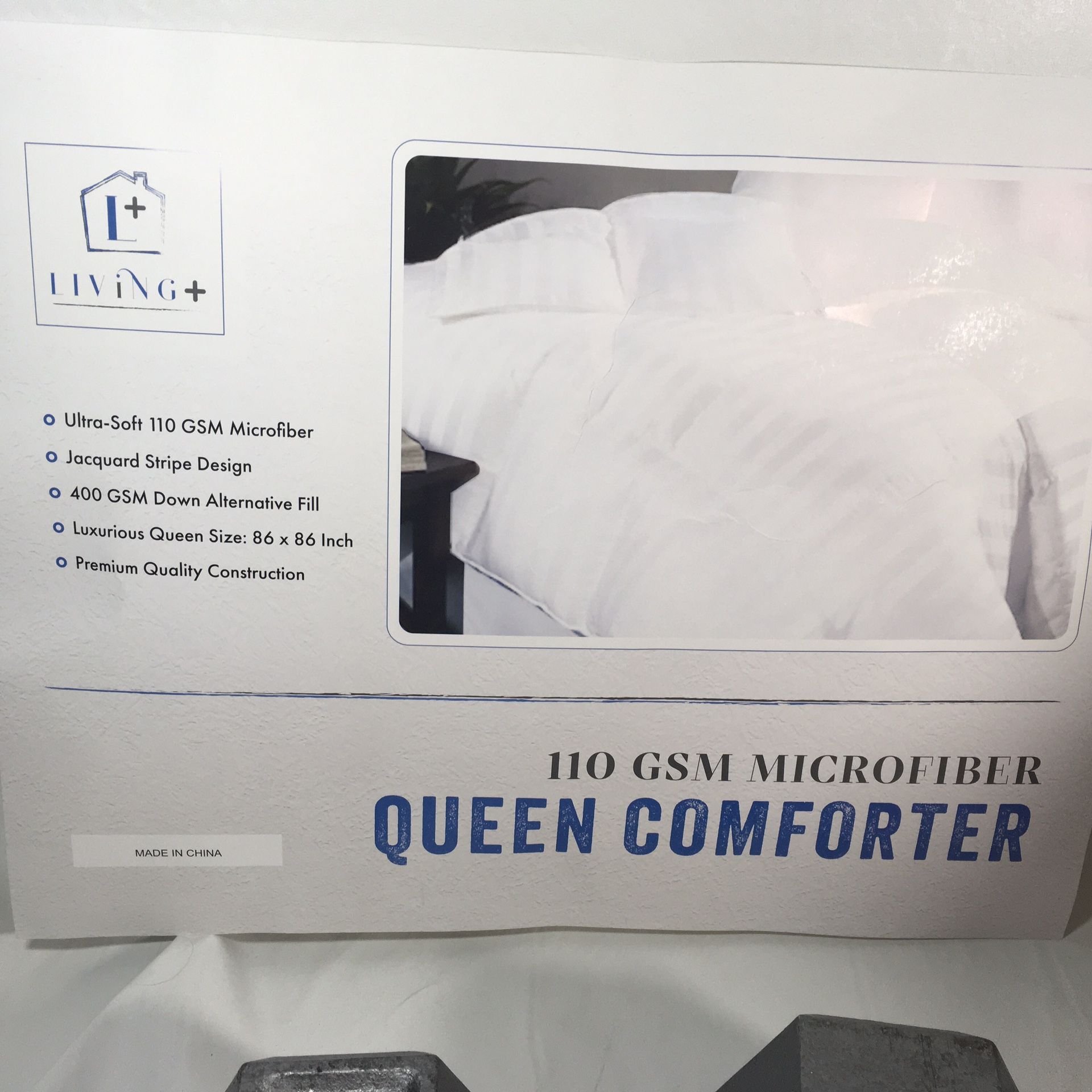 White Queen Comforter Bedding