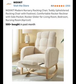 Nursery rocking chair brand new