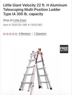 Little Giant Ladder systems 21 ft extension ladder