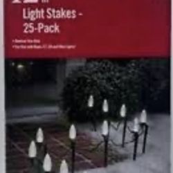 12” Light Stakes 25-pack