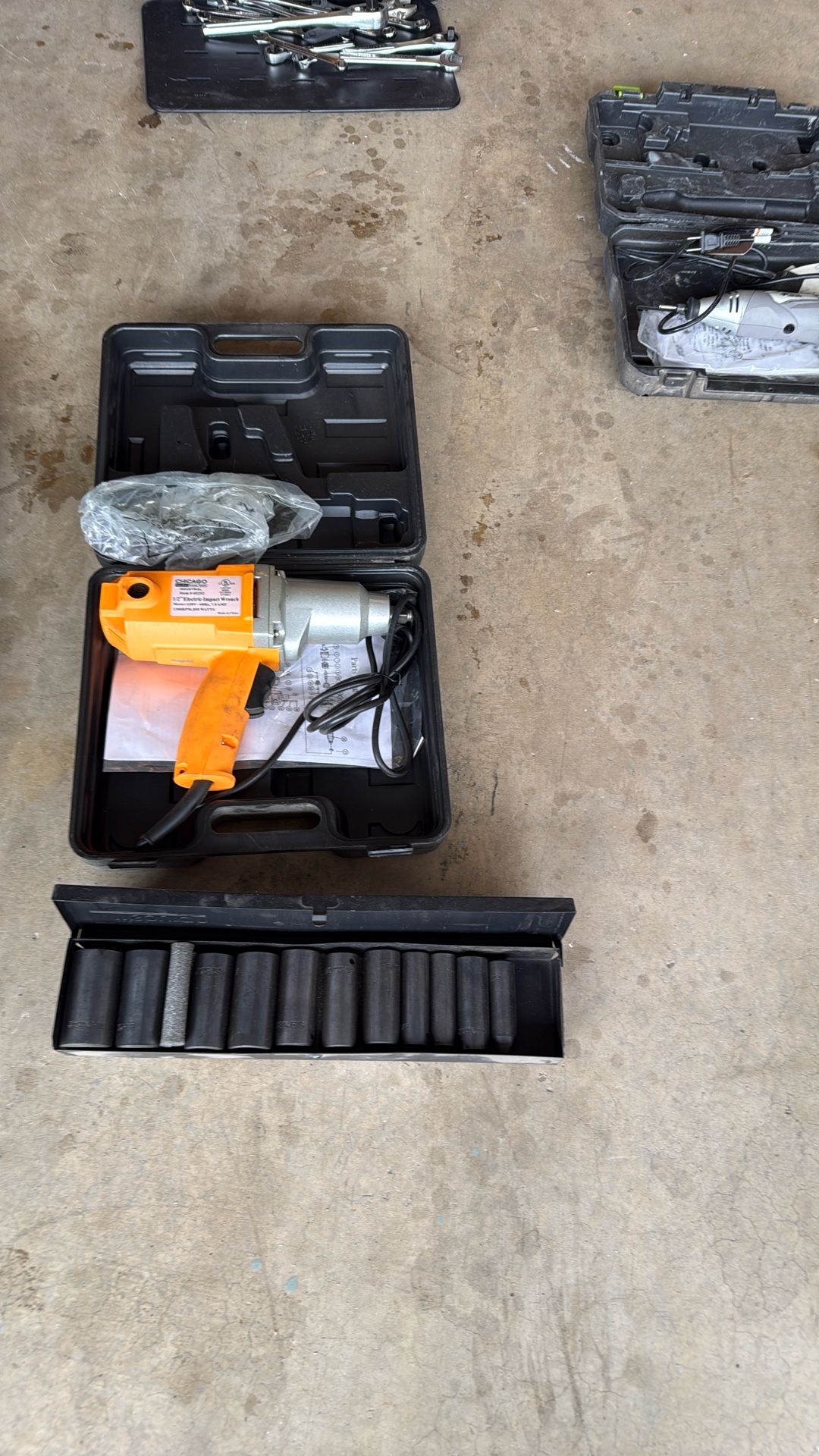 Impact Wrench, With Sockets