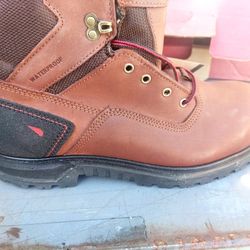 Red Wing Steel toe Shoes Size 10