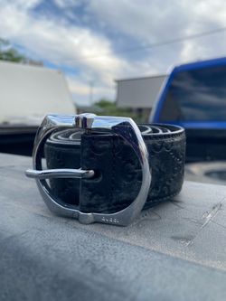 REAL LEATHER G. G   BELT SIZE 100
