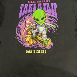 Graphic Tee Mens Alien Mens T Shirt 