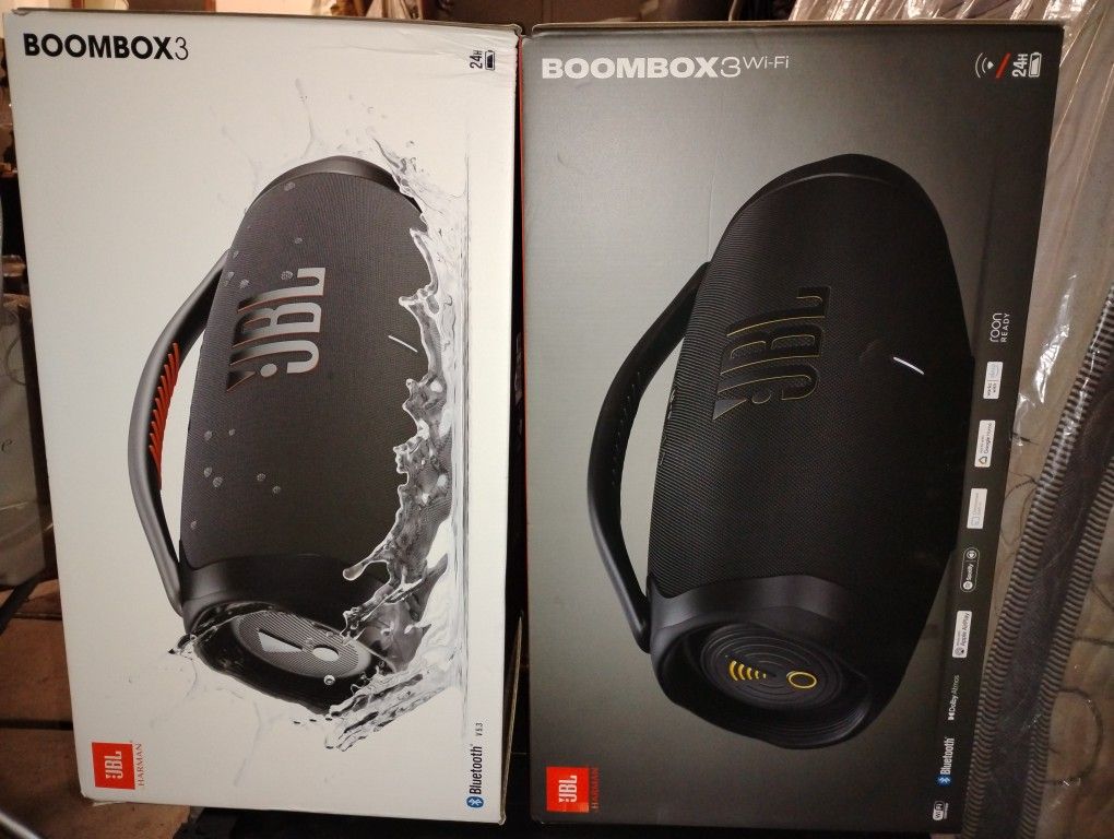 Jbl Boombox3 And Boombox 3 Wifi