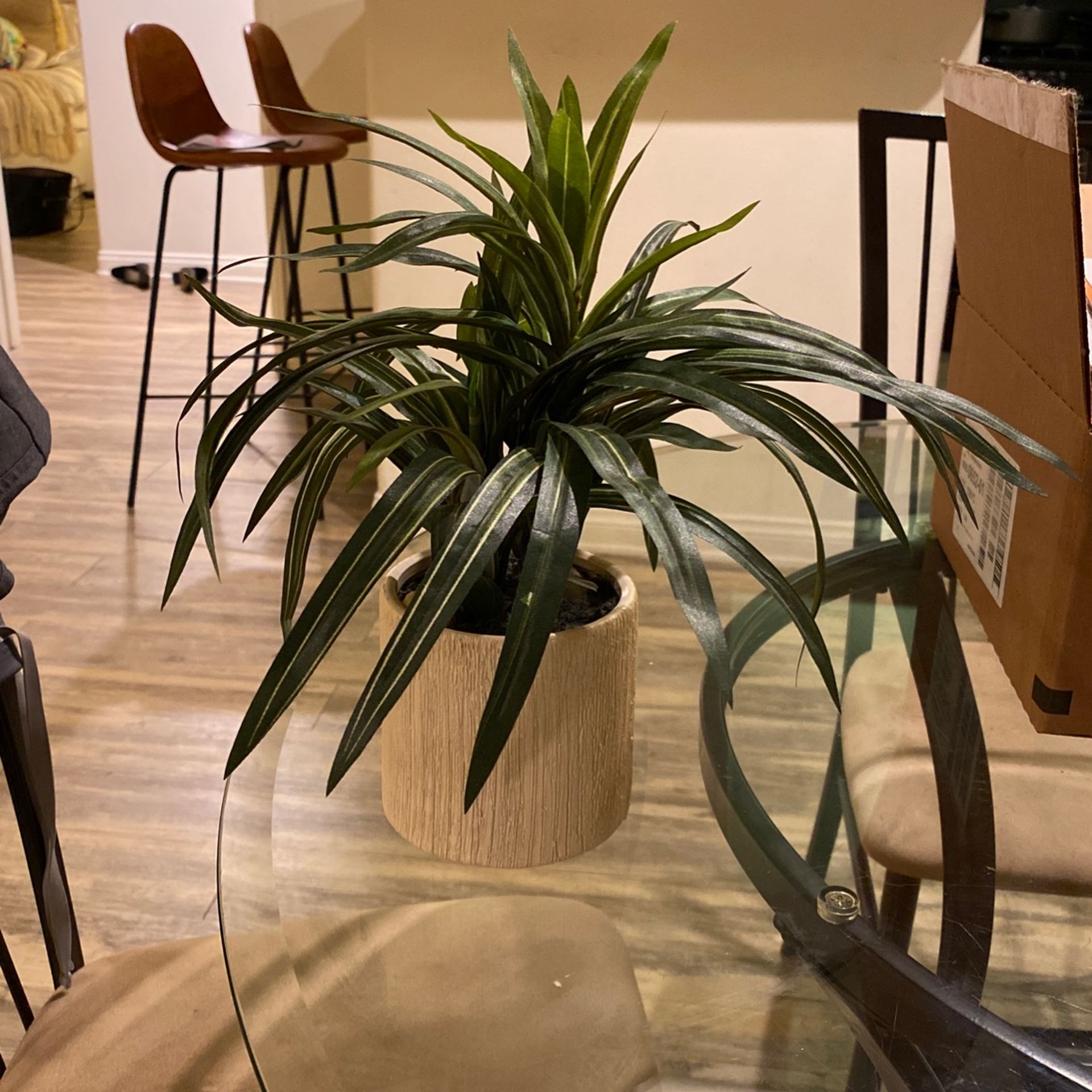 Bedside Sized faux Plant