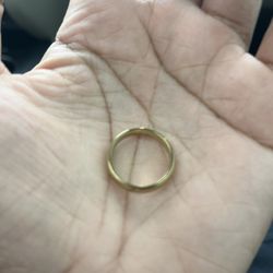 18k gold plated ring