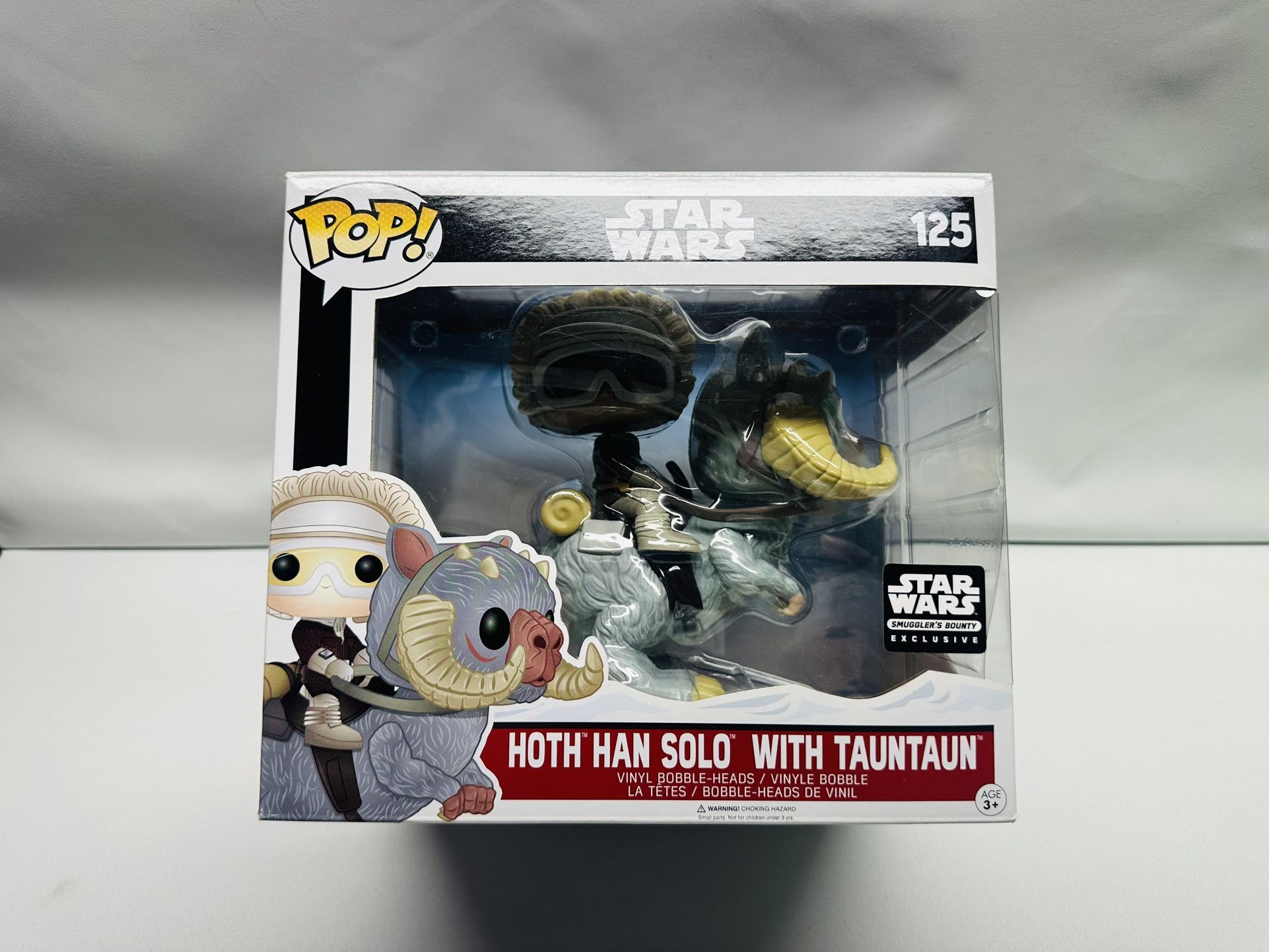 Funko Pop! Star Wars Hoth Han Solo with Tauntaun 125 SMUGGLERS BOUNTY EXCLUSIVE