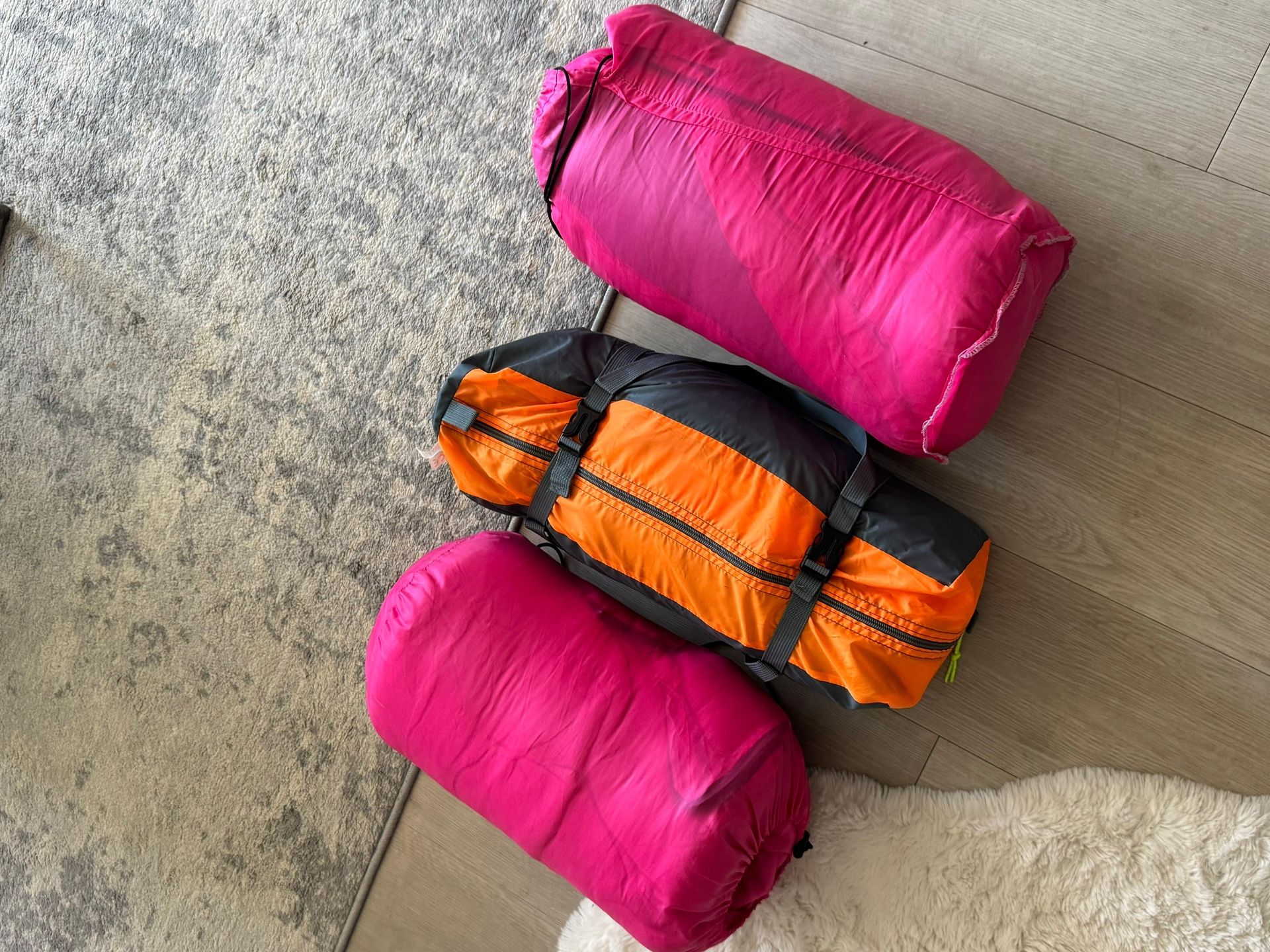 2-person Tent + 2 Sleeping Bags