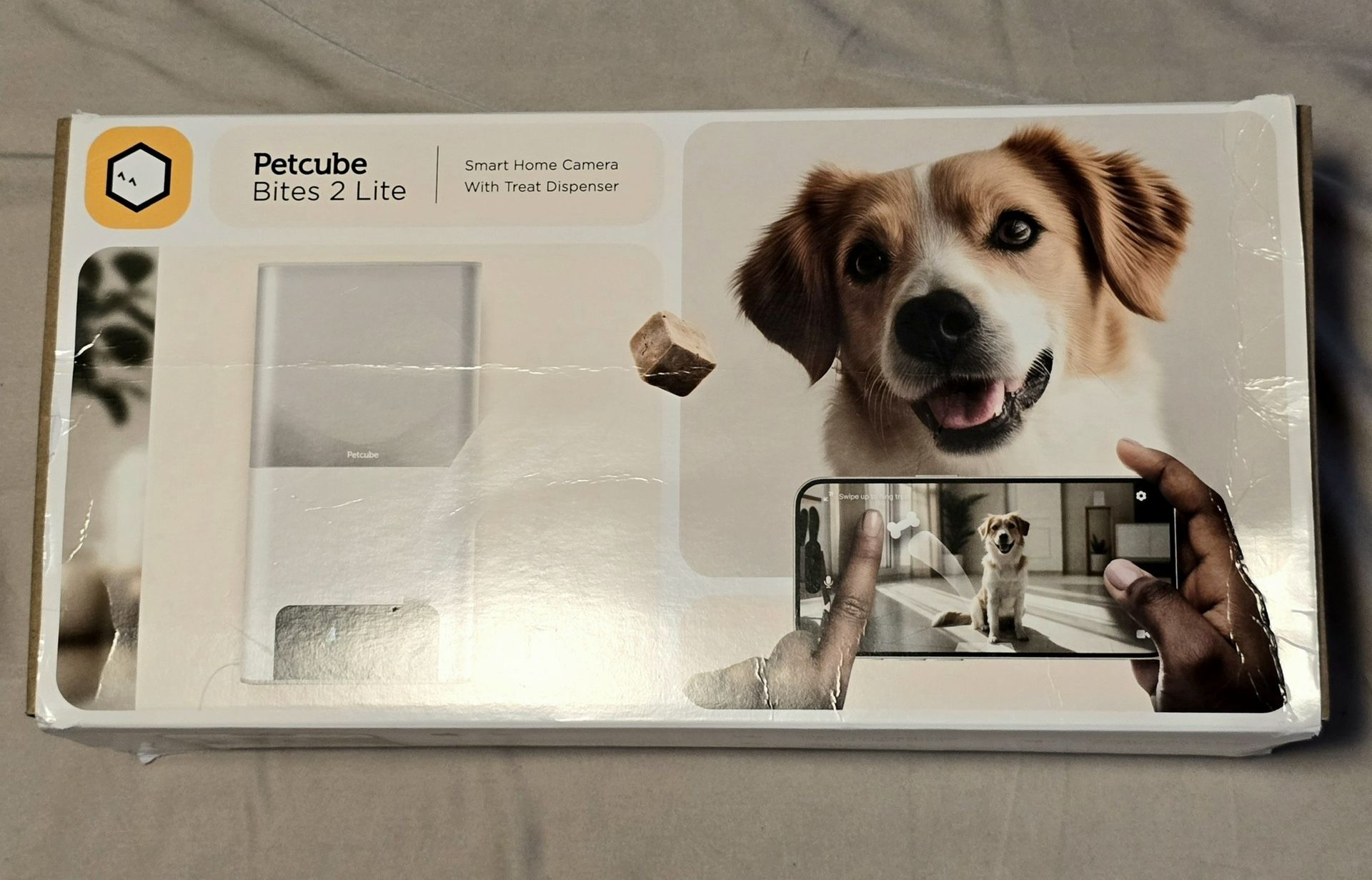 Brand New Petcube Bites 2 Lite Smart Pet Camera & Treat Dispenser