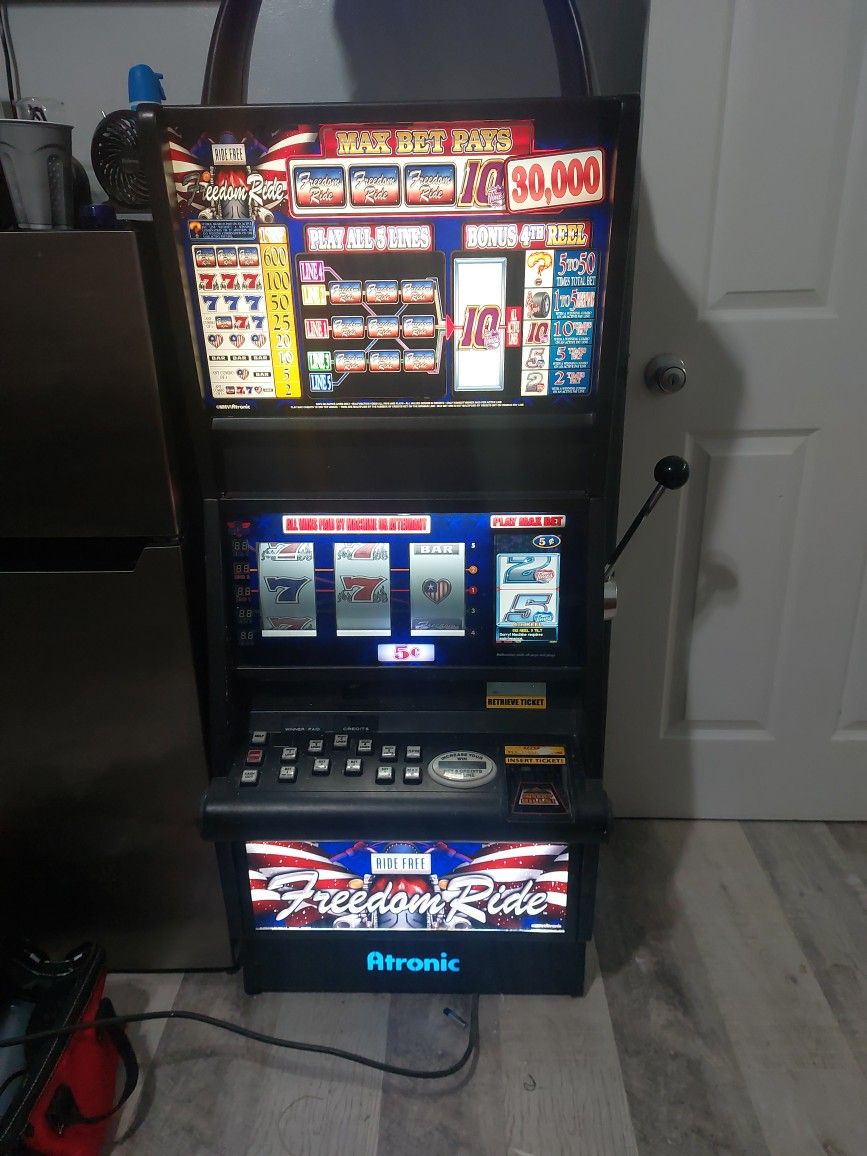 Vegas Slot Machine By ATRONIC for Sale in Garden Grove, CA - OfferUp