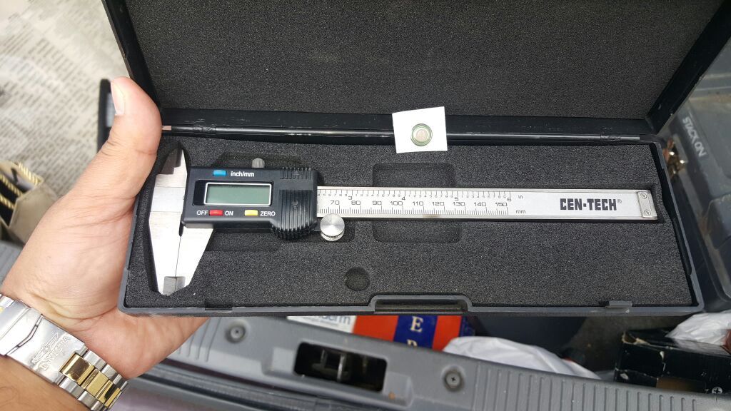 Cen-tech 6" Digital Caliper. Model #47257